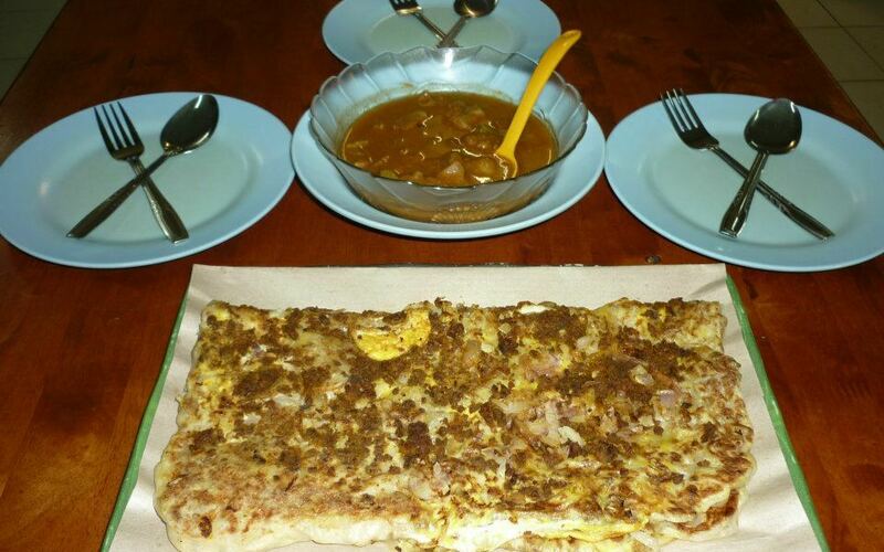 Murtabak kampung melayu