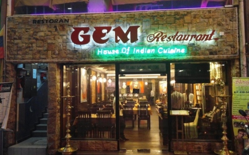 Menu Of Gem Restaurant Brickfields Kuala Lumpur Foodadvisor