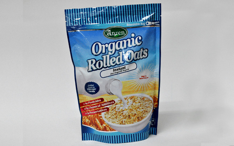 Anzen Organic Rolled Oats Instant 500g / ANZEN ORGANIC ROLLED OATS